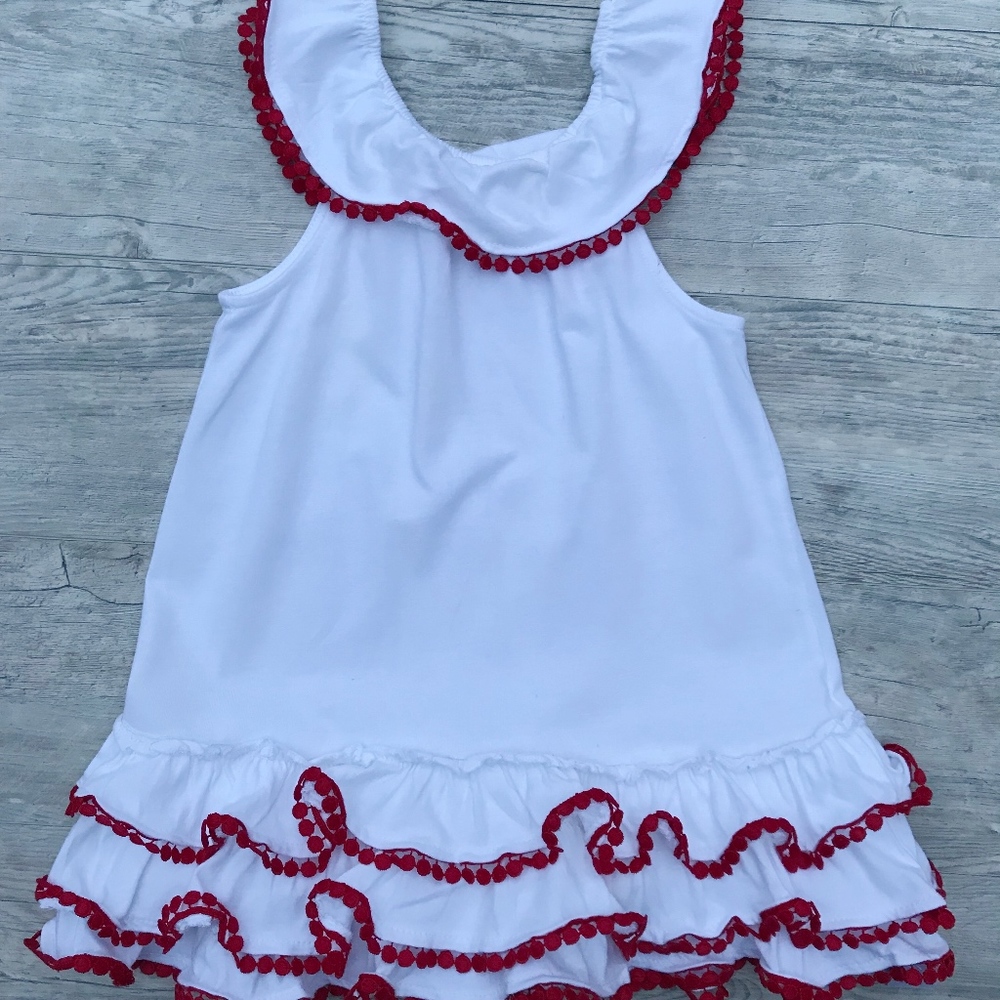 HARTSTRINGS RUFFLE TOP WITH MATCHING LEGGINGS SIZE - Picture 5 of 6